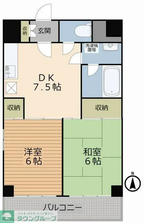 ハイツオーエド 9階階 間取り