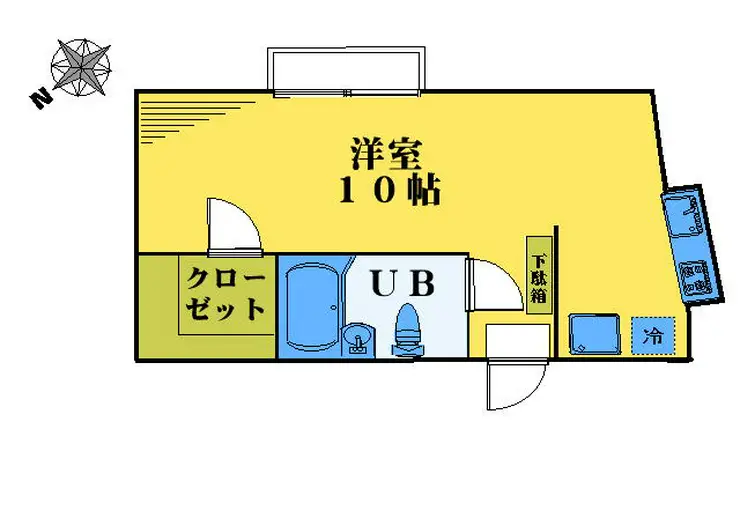 ミッシーガーデン 1階階 間取り