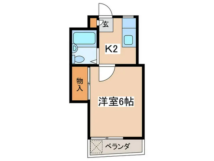 ラフォーレ調布 3階階 間取り