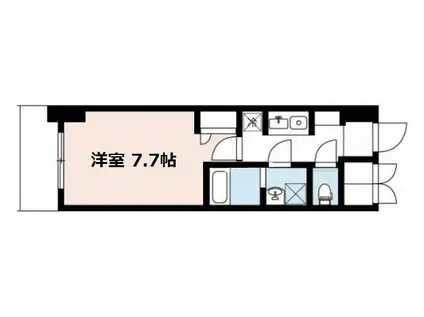 サムティ阿波座BELSIA(1K/11階)の間取り写真