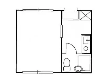 メゾン・ド・ガーデニア(1K/3階)の間取り写真