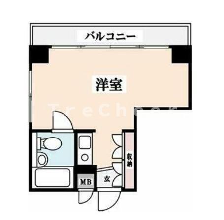 ライオンズマンション板橋区役所前(ワンルーム/7階)の間取り写真