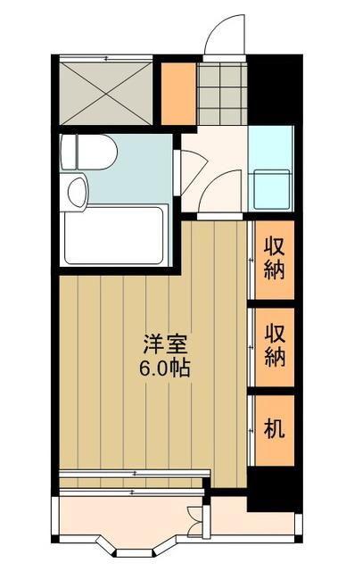 スペランザ・クニタチ(ワンルーム/B1階)の間取り写真