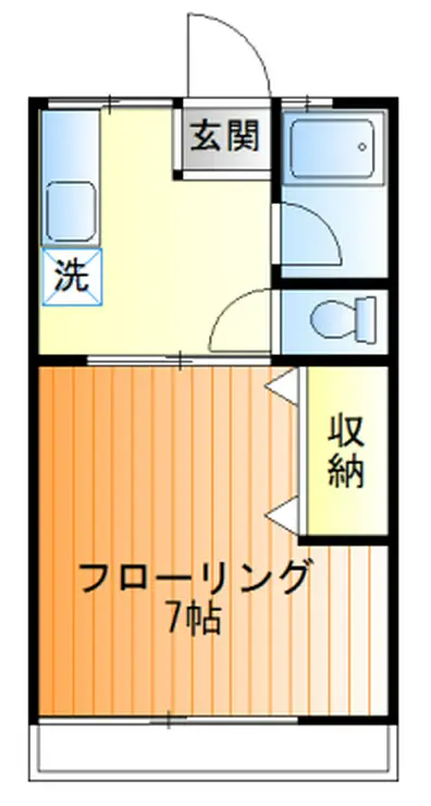 第一豊実荘 2階階 間取り