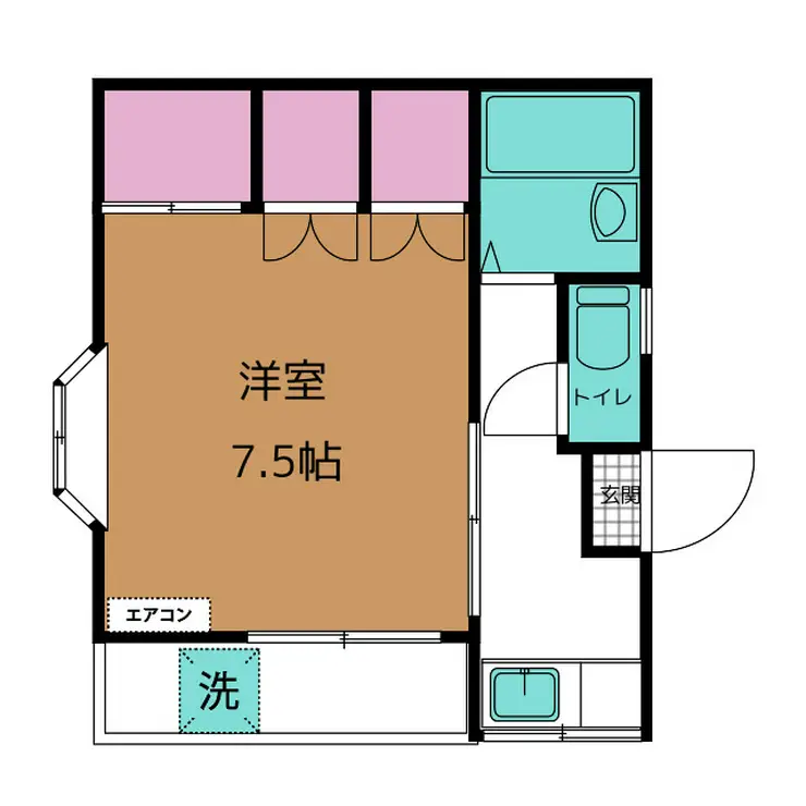 ウエストプラザ 2階階 間取り