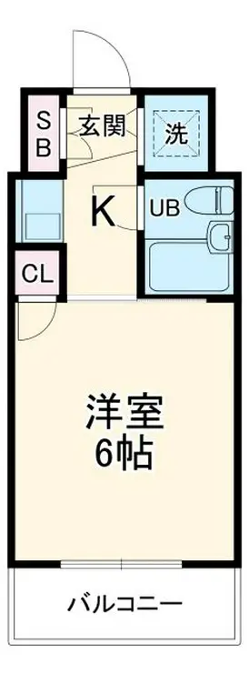 ステラコート横浜南 6階階 間取り