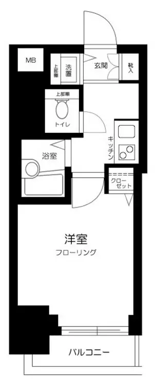 グランド・ガーラ日本橋兜町 2階階 間取り