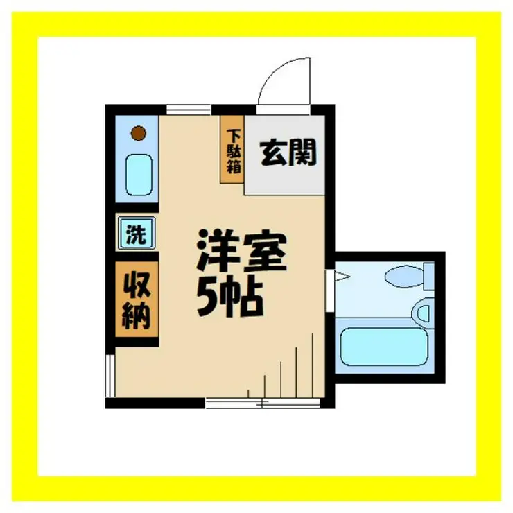 スマートコンパクト溝の口 2階階 間取り