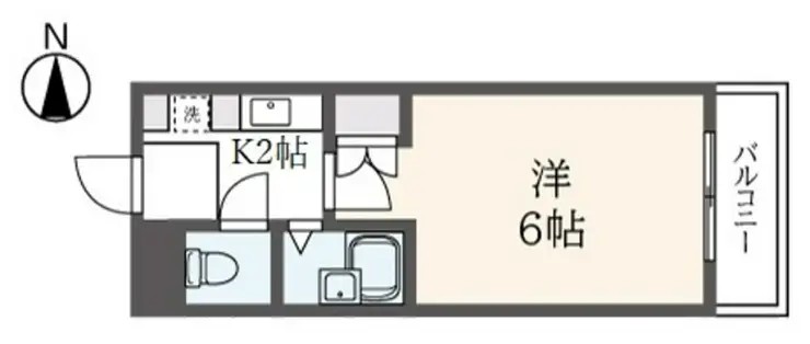 松本ビル 5階階 間取り