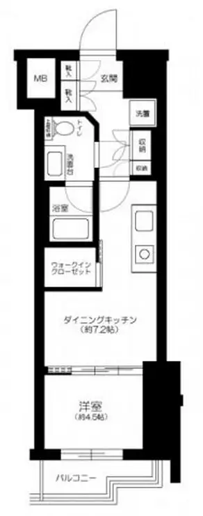 ザ・パークワンズ渋谷本町 11階階 間取り