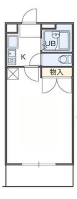 レオパレスTOMOMATSU(1K/3階)の間取り写真