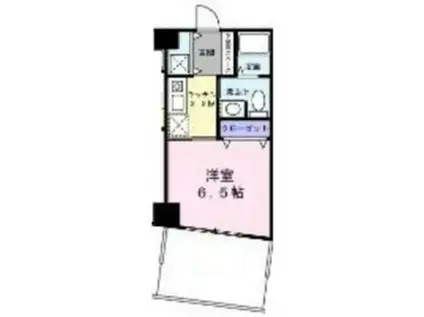 ガーデンテラス(1K/3階)の間取り写真