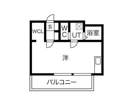 ANTS(ワンルーム/2階)の間取り写真