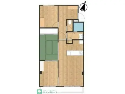 ARCH北浦和(3LDK/1階)の間取り写真