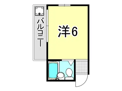 メゾン・ド・アトラー(ワンルーム/3階)の間取り写真