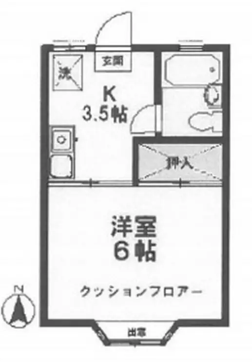 エコーレーン 2階階 間取り
