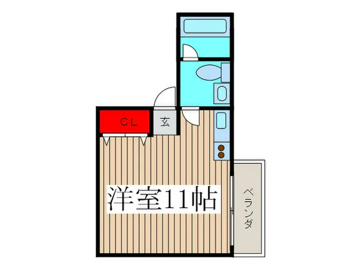 カーサベルデ 2階階 間取り