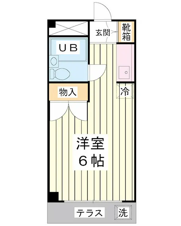 サンクレスト富士見 1階階 間取り