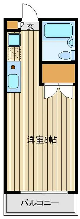セレス21 4階階 間取り