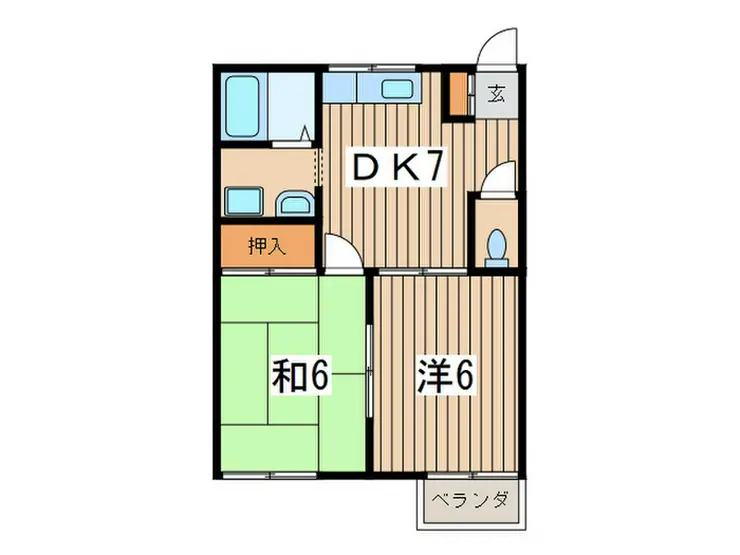 ホーリーホックY 2階階 間取り
