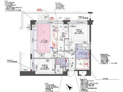 ドゥーエ千石(2LDK/2階)の間取り写真
