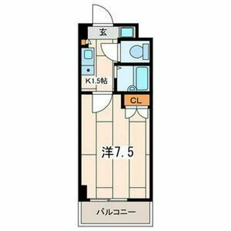 ABITARE海老名 8階階 間取り