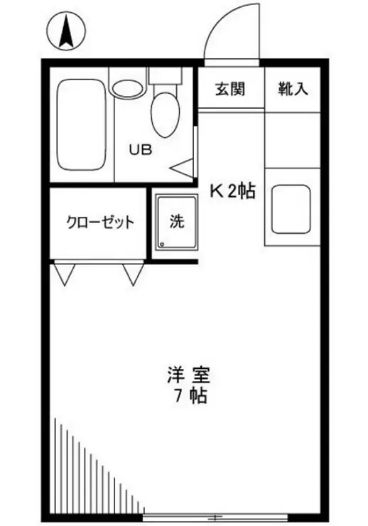 エミナース千駄木 1階階 間取り