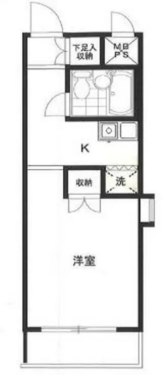 MAC南横浜コート 2階階 間取り