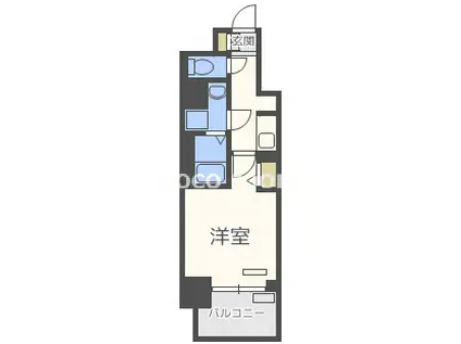 レオンコンフォート本町(1K/2階)の間取り写真
