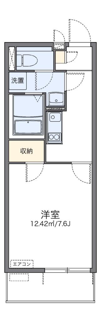 レオネクスト南本町(1K/3階)の間取り写真