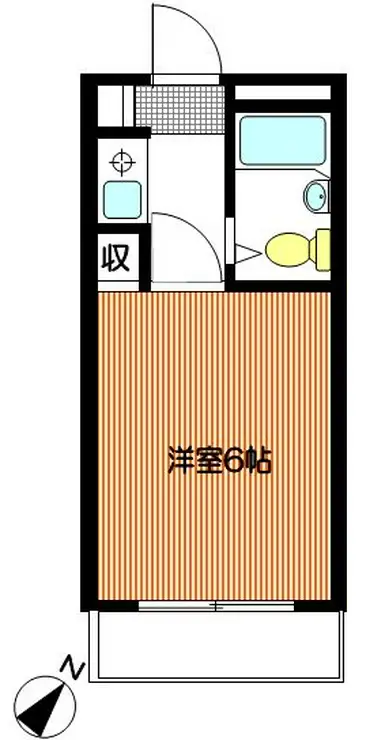エクセルワコー 2階階 間取り