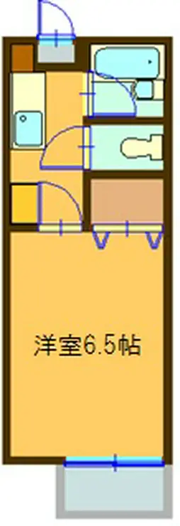 グリーンバレーA 2階階 間取り