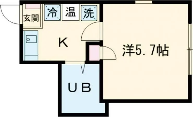 カテリーナ経堂 1階階 間取り