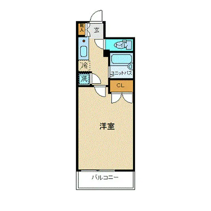 サンテミリオン門前仲町 7階階 間取り