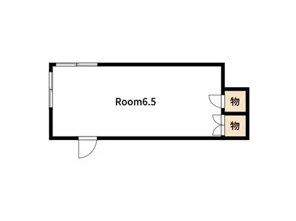 シェアハウスSK(ワンルーム/2階)の間取り写真