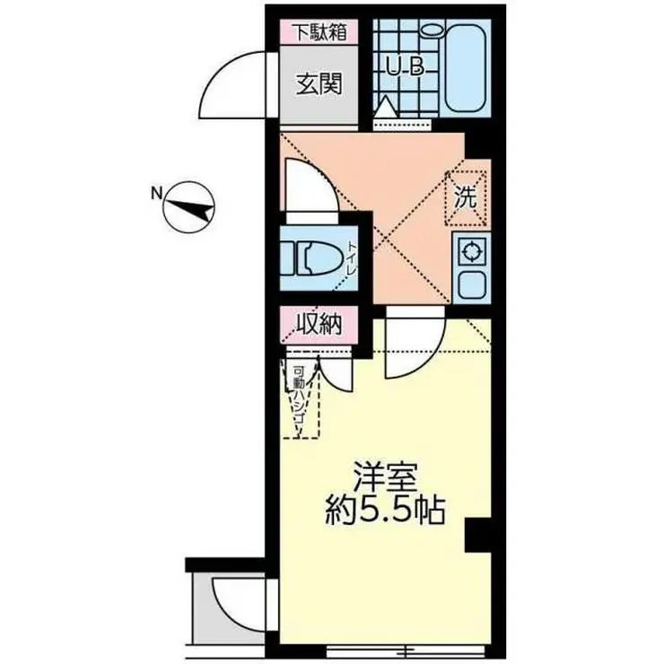 ライフランド新子安 3階階 間取り