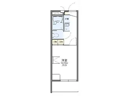 レオパレスクレールSK(1K/1階)の間取り写真