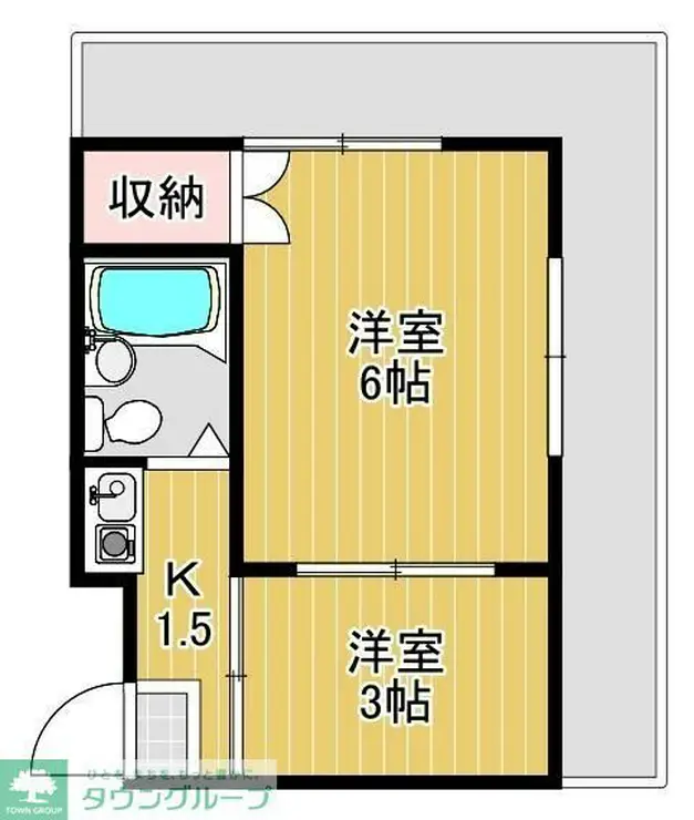 ボーテ日吉SUN 3階階 間取り