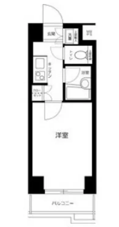ルーブル西馬込参番館 3階階 間取り