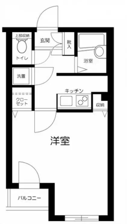 エテルノ板橋本町 4階階 間取り