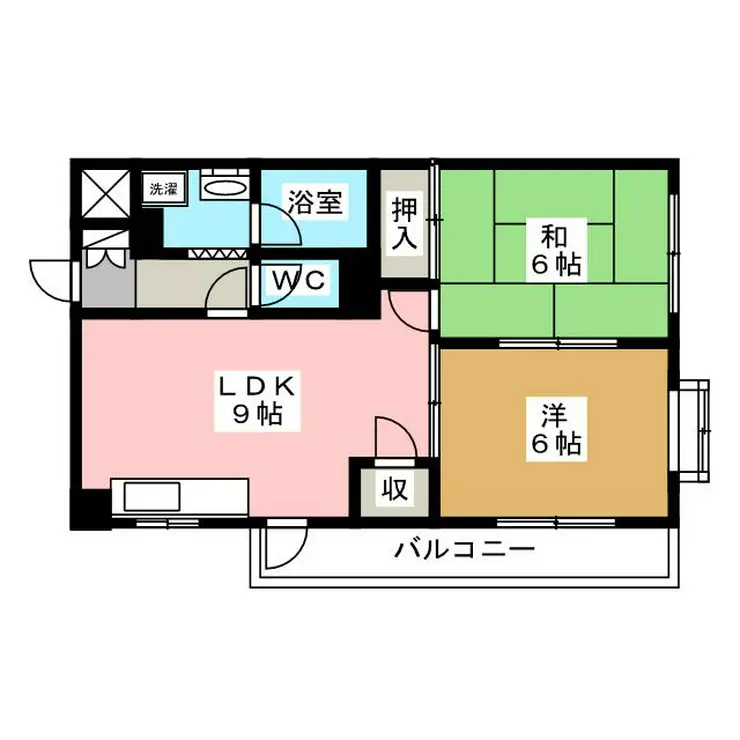 サンテラス司 1階階 間取り
