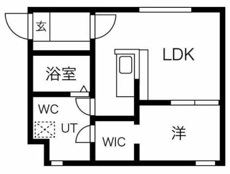 LEGIOIE名駅2(1LDK/3階)の間取り写真
