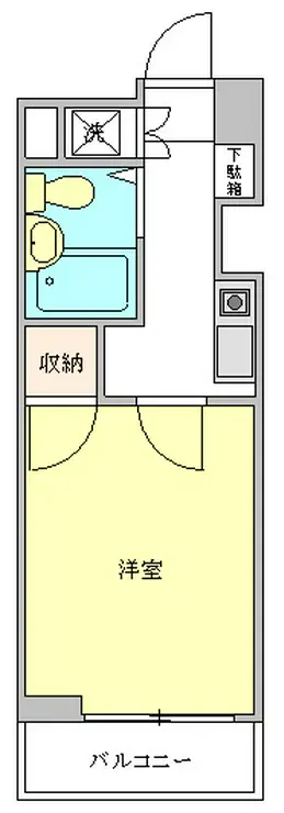 ワコーレ東村山 3階階 間取り