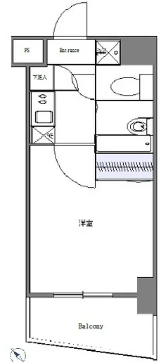 スカイコート池袋第7 9階階 間取り