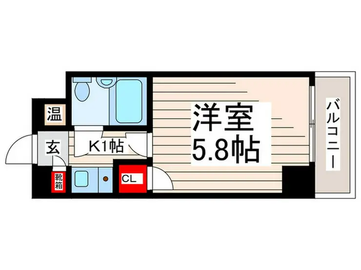 アネックス西葛西 6階階 間取り
