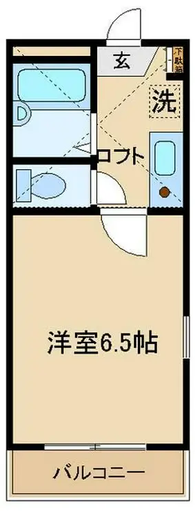 パレットワン百合ヶ丘 2階階 間取り
