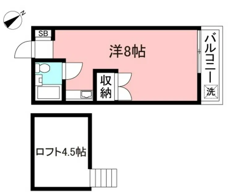 コンフィデンス町田 1階階 間取り