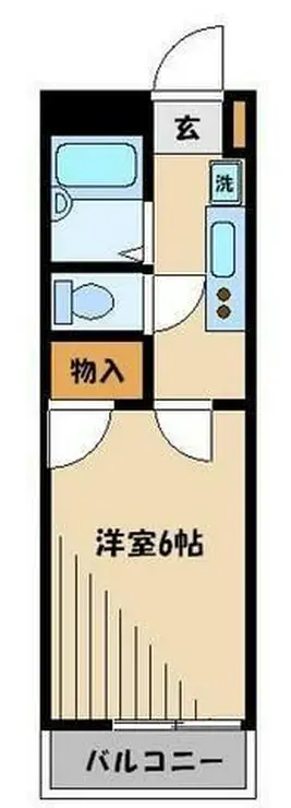 レオパレスSHIBIRAKI 3階階 間取り