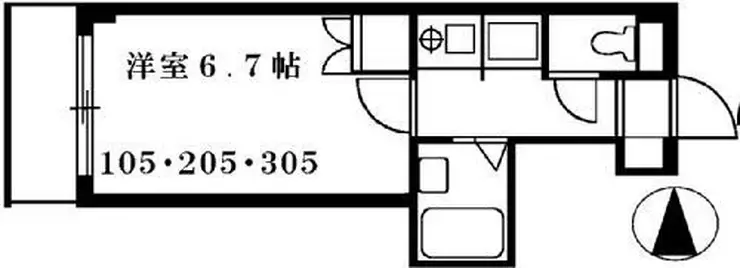 シュガーポット 1階階 間取り