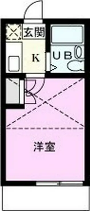 アネックス東川口1期 2階階 間取り